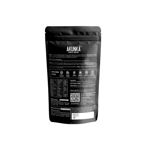 Akunka Vegetable Crisps - Roots - Salt and Pepper