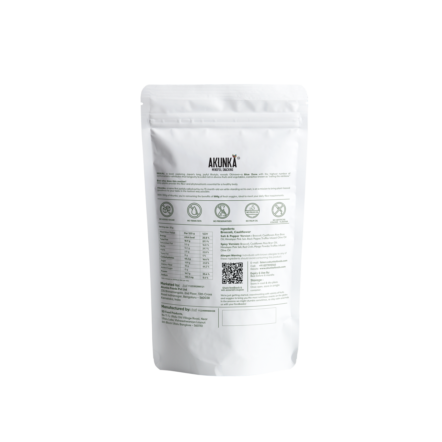 Assorted Crunchy Floret Chips - S&P